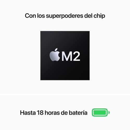 Imagen 4 de 10 de Apple Macbook Air De 13 Chip M2 256 Gb Ssd - Plata