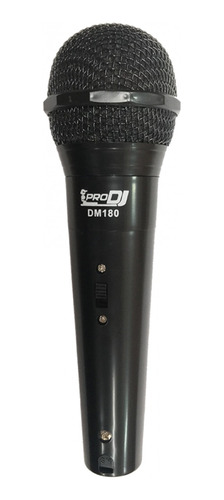 Pro Dj Dm-180 Micrófono Dinamico Vocal De Mano