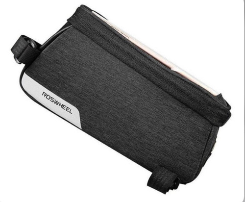 Imagen 3 de 3 de Bolso Bicicleta Porta Objetos Y Celular Roswheel Ros021