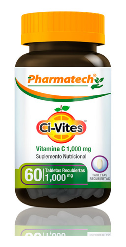 Vamina C 1000mcg Pharmatech 60 Tabletas