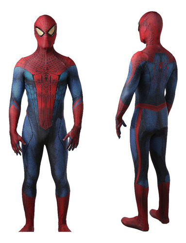 Body Adulto Para Cosplay Spiderman Superhéroe Marve