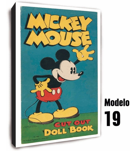 Cuadro De Mickey Mouse - Disney - + Personajes Y Películas 