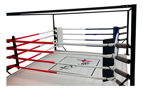 Ringue De Boxe E Muay Thai 4m X 4m Completo, 4 Cordas Top