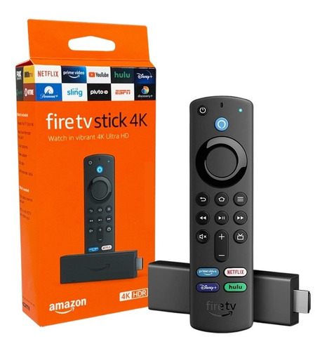 Amazon Fire 4k 2021 De 3ra Generacion Accesos Netflix Disney