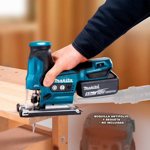 Sierra Caladora Bl Makita Lxt Djv185rtj + 2 Bat + Cargador