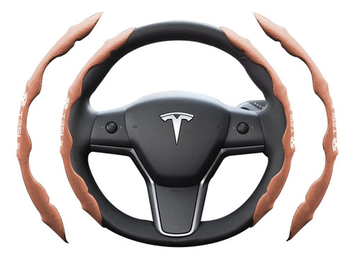 Funda Para Volante Tesla Modelo 3 Decoracion Accesorio