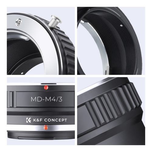 Adaptador De Montura De Lentes Minolta Md A M43 Mft De K&f C