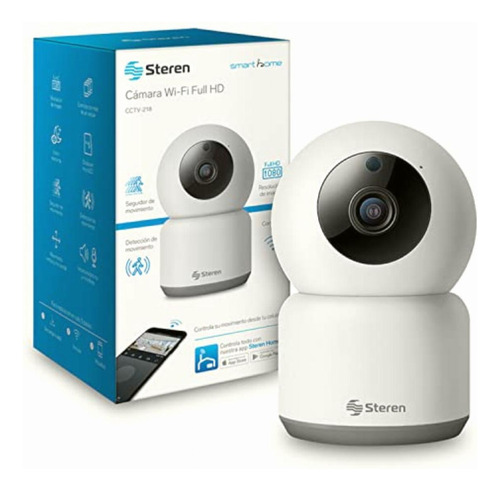 Steren Cctv-218 Cámara De Seguridad Wi-fi Hd Robotizada,