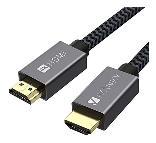 Cable Hdmi 4k De 15 Pies, Cable Hdmi 2.0 Ivanky De Alta Velo