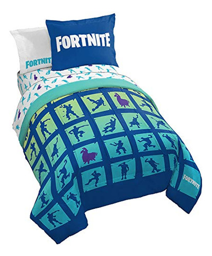 Juego De Cama Individual Jay Franco Fortnite Boogie Bomb De