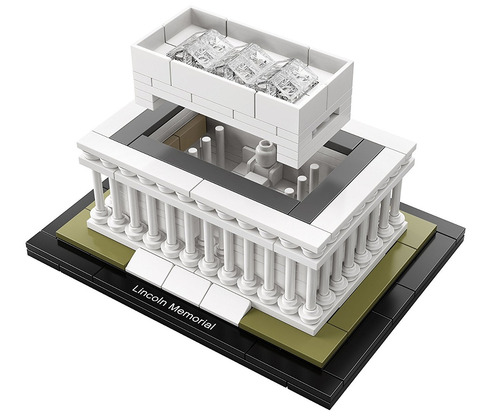 Kit De Lego Arquitectura 21022 Lincoln Memorial Modelo