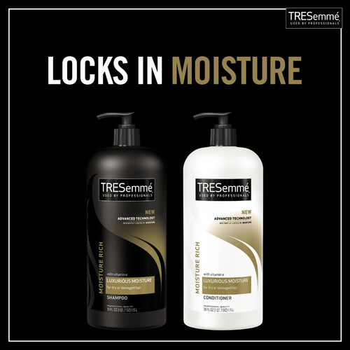 Tresemme Rich Moisture, Shampoo+acondicionador 1.15l