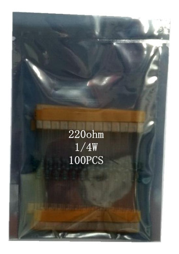 Kit De Resistencia Eléctrica 1 / 4w 1% Paquete De