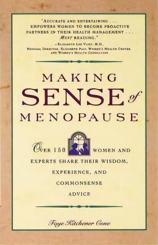 Making Sense Of Menopause, De Faye Kitchener E. Editorial Simon & Schuster, Tapa Blanda En Inglés