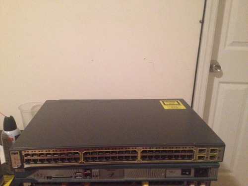 Cisco Ws-c3750-48ts-s 48 Ethernet 10/100 Ports Ethernet  Cce
