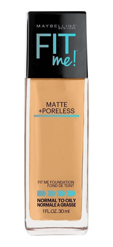 Base Líquida Maybelline Fit Me Matte Poreless Rich Tan 238 X