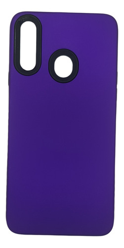 Estuche Rígido Antigolpes Para Samsung Galaxy A20s Morado