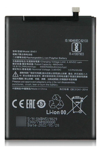Bateria Pila Para Xiaomi Redmi 8 / 8a Bn51 8 A