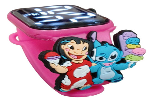 Relógio Digital Infantil Lilo & Stitch Resistente À Água-rs