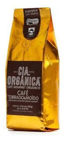 Café Cia Orgânica Supreme Torrado E Moído 250g