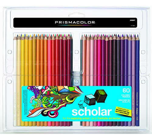 Lápices De Colores Prismacolor Scholar, 60 Pack.