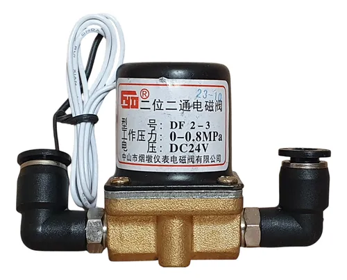 Electrovávula 24v Selenoide 2 Vias 0.8mpa