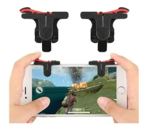 Gatillos Botones Joystick Para Pubg Mobile Fortnite Gamer