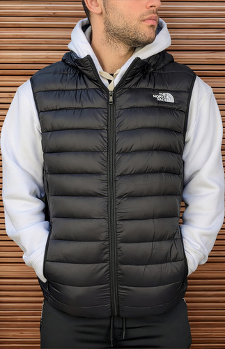 Chaleco The North Face Uniqlo Hombre Capucha Desmontable