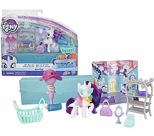 My Little Pony Toy On-the-go Rarity -- Figura De Pony Blanca