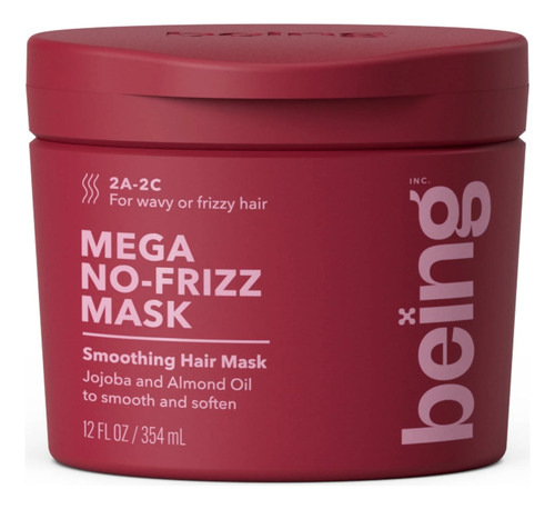 Mascarilla Para Cabello Being Mega No Frizz Mask Americano