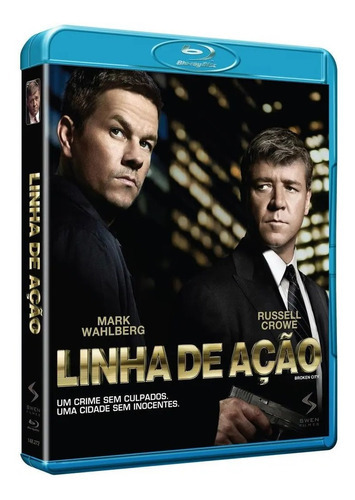 Linha De Ação [ Blu-ray ] Lacrado Russel Crowe Mark Wahlberg