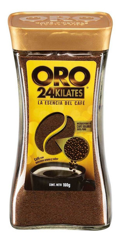 Café Oro Soluble 24 Kilates 160g