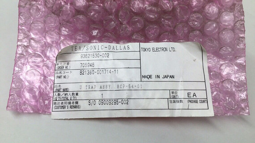 Tokyo Electron B21380-001714-11 U-trap Assy Scp-54-01 Ct Ccb