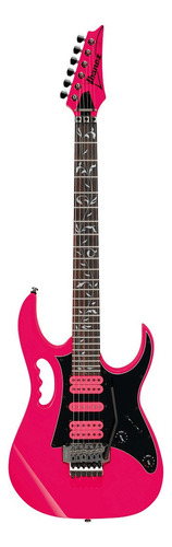 Guitarra elétrica Ibanez PIA/JEM/UV JEMJRSP stratocaster de  meranti pink com diapasão de jatobá