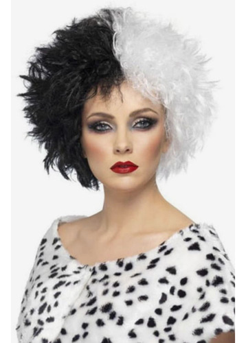 Peluca Cruella Cotillón Nostalgia