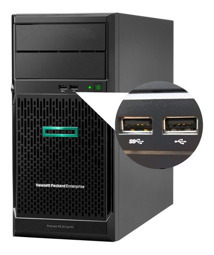 Imagen 3 de 6 de Servidor Hpe Proliant Ml30 Gen10 Intel Xeon E2224 16gb 1tb