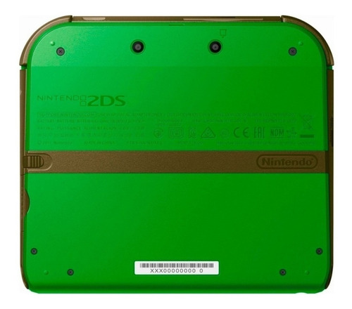 Nintendo 3DS 2DS Link Edition color verde y negro