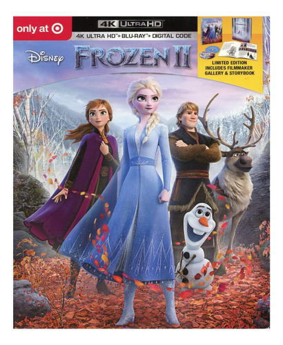 Frozen 2 4k Ultra Hd Blu Ray Target Edition 