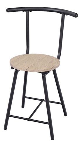 Desayunador Vanya Maple Moderno P/2 Personas Brang Diseño De La Tela De Las Sillas Liso