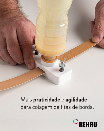 Kit Aplicador De Cola Em Fita De Borda Marcenaria Fácil