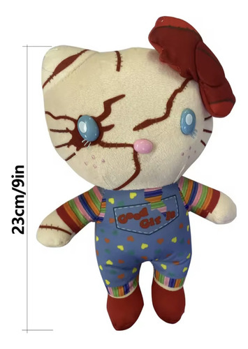 Pelúcia Hello Kitty Chucky Halloween Dia Das Bruxas