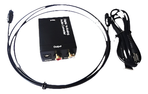 Dac Spdif Toslink Coaxial Óptico Digital A Convertidor Analó