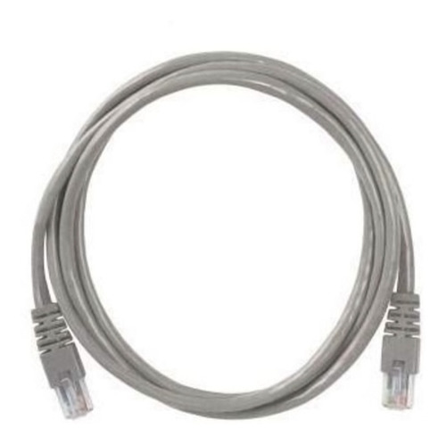 Cable Red Utp Armado Patch Cord Pc Cat. 5e 0,60 Mts Gris X10