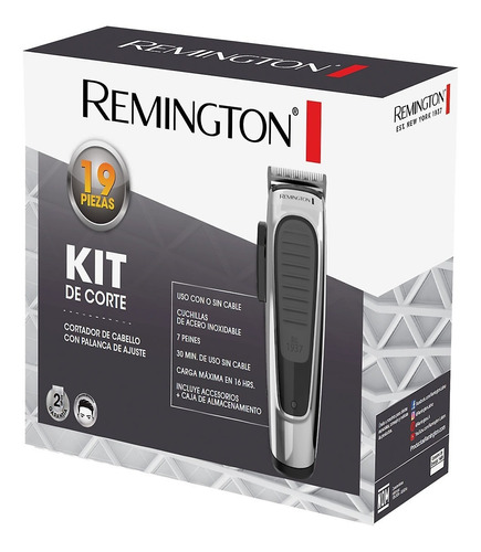 Kit Recortadora Remington Hc03a  19 Pzas 