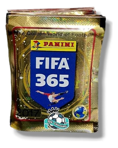 50 Sobres Fifa 365 2017 (250 Estampas) Panini
