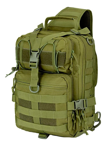 Mochila Militar Táctica Jupitergear, Bolso Hombro 15l, Molle