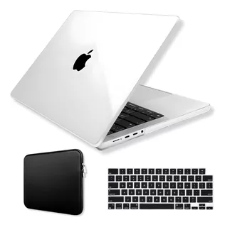 Kit Capa + Neoprene + Película Macbook Pro 16 A2485 Chip M1