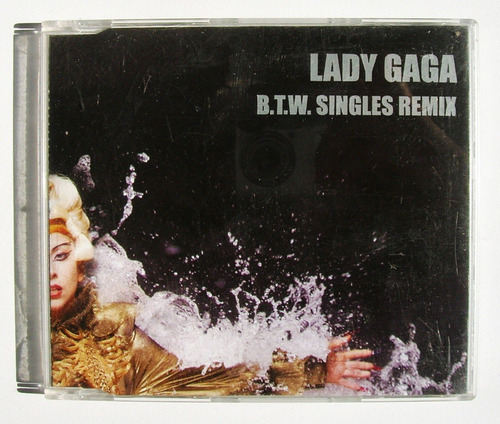 Lady Gaga Btw Singles Remix Cd Single Mexicano 2011