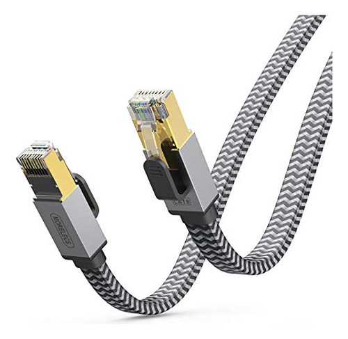 Cable De Ethernet Cat 8 75ft, Morlecs Cable De Red Lan De