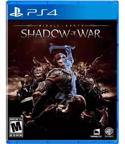 Middle Earth: Shadow Of War Ps4 Fisico Nuevo Y Sellado